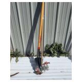 Razor-Back Garden Hoes & Rotary Hand Cultivator Set