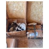 Assorted Fireplace Accessories, Decorative Log Holder & Miscellaneous Household Items