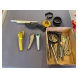 Assorted Automotive Specialty Tools – Filter Wrenches, Chisels, Punches & Puller/Driver Parts