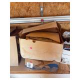 Assorted Vintage Magazines, Catalogs, Paper Ephemera & Storage Boxes