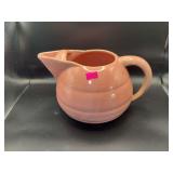 Vintage Pink Glazed Ceramic Pitcher – Hall USA
