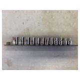 SK Tools 12-Piece SAE Socket Set – 3/16” to 7/8” on Socket Rail