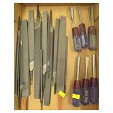 Assorted Files and Buck Bros Chisel Set
