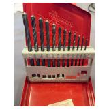 Snap-on DB113B 13-Piece HSS Drill Bit Set 1/16”–1/4” with Metal Case