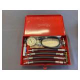 Snap-on Compression Tester Set with Gauge, Hoses & Adapters