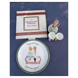 Vintage Avon Cape Cod Dinner Plate, Friendship Plate, Figurine & Bunny/Duck Cups