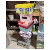 Large Lot of Decorative Storage & Photo Boxes – Assorted Sizes and Patterns