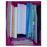 Scrap book, paper, and other papers.