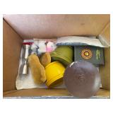 2 boxes of mixed miscellaneous home decor and accessories
