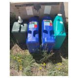 Assorted Portable Water Containers / Camping Water Jugs with Spigots