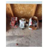 Briggs & Stratton 3 HP Gas Engines with Assorted Small Engine Parts