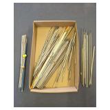 Arc welding rods.