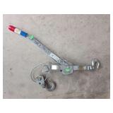Heavy-Duty Cable Come-Along Hand Winch with Hooks