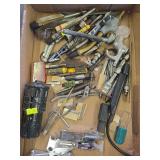 Tap and die tools and air chucks and other misc tools.