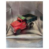 Vintage Tonka Toys Pressed Steel Dump Truck – Red & Green
