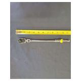 Snap-on 3/8 Long-Handle Flex-Head Ratchet – Approx. 12'