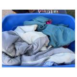 Tub with lid of woman’s clothes