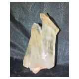 Pale Citrine Quartz Crystal Cluster – Approx. 4” x 3” x 1”