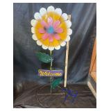38” Yard art flower  - Mexico Art