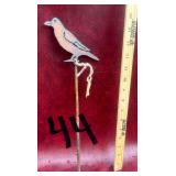 Garden plant stake metal