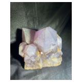 Large Natural Amethyst Crystal Cluster – Massive Terminated Points – Approx. 6”
