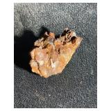 Iron/Hematite-Rich Quartz Crystal Cluster – Approx. 2½” × 1½”