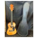 Vintage Santa Rosa SR55 Travel-Size Acoustic Guitar with Case