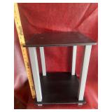Black 2 layer end table