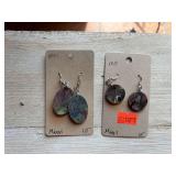 Recycled Plastic Earrings - Locally Made