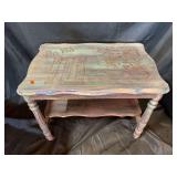 Hand painted table
