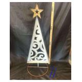 33” White Holiday Tree  - Mexico Art