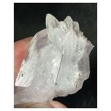 Natural Clear Quartz Crystal with Companion Points