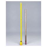 Assorted Metal Gun Barrel Blanks Tubes approximately 38”