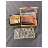 Assorted Gunsmithing Gauges, Measuring Tools & Small Parts in Cases