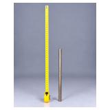 Assorted Metal Gun Barrel Blank tube approximately 27”