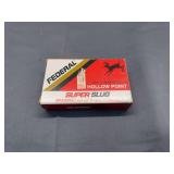 Federal Super Slug 12 Gauge 2-3/4” Hollow Point – 3 Rounds