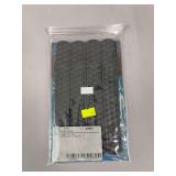 Bianchi Model 7906 Basketweave Belt Keepers – 4-Pack – Black Hidden Snap