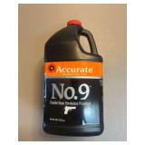NEW SEALED 8 Pound Jug of Accurate No. 9 Smokeless Propellant