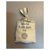 Vintage Bank Bag Full of 3.5 Pounds of Lead Balls