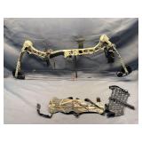 Diamond Razor Edge Compound Bow – 24” Draw, 60 lb Draw Weight, Camo, Sight & Quiver