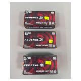 3 Boxes Federal American Eagle .357 Magnum 158 Grain JSP Ammo – 150 Rounds Total