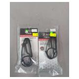 2 ZAK Tool ZT55-RB Tactical Key Ring Holders – 2.25” Duty Belt
