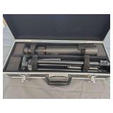 Winchester walk 641 spotting scope with case.