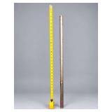 Assorted Metal Gun Barrel Blanks Tubes approximately 37”