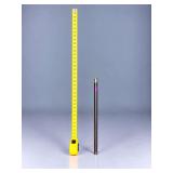 Assorted Metal Gun Barrel Blank tube approximately 24”