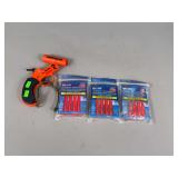 Orion flare gun ( has broken parts) and 3 packs of flares