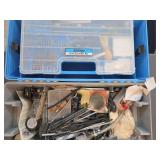 Gun cleaning box.