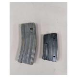 2 AR-15 magazines