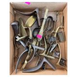 Assorted Vintage Gun Trigger Guards, Buttplates & Gunsmithing Parts