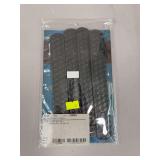 Bianchi Model 7906 Basketweave Belt Keepers – 4-Pack – Black Hidden Snap